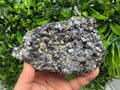 Sphalerite Cleiopfane on Quartz Mineral Specimen, Krushev Dol Mine, Bulgaria Home Decor Stone