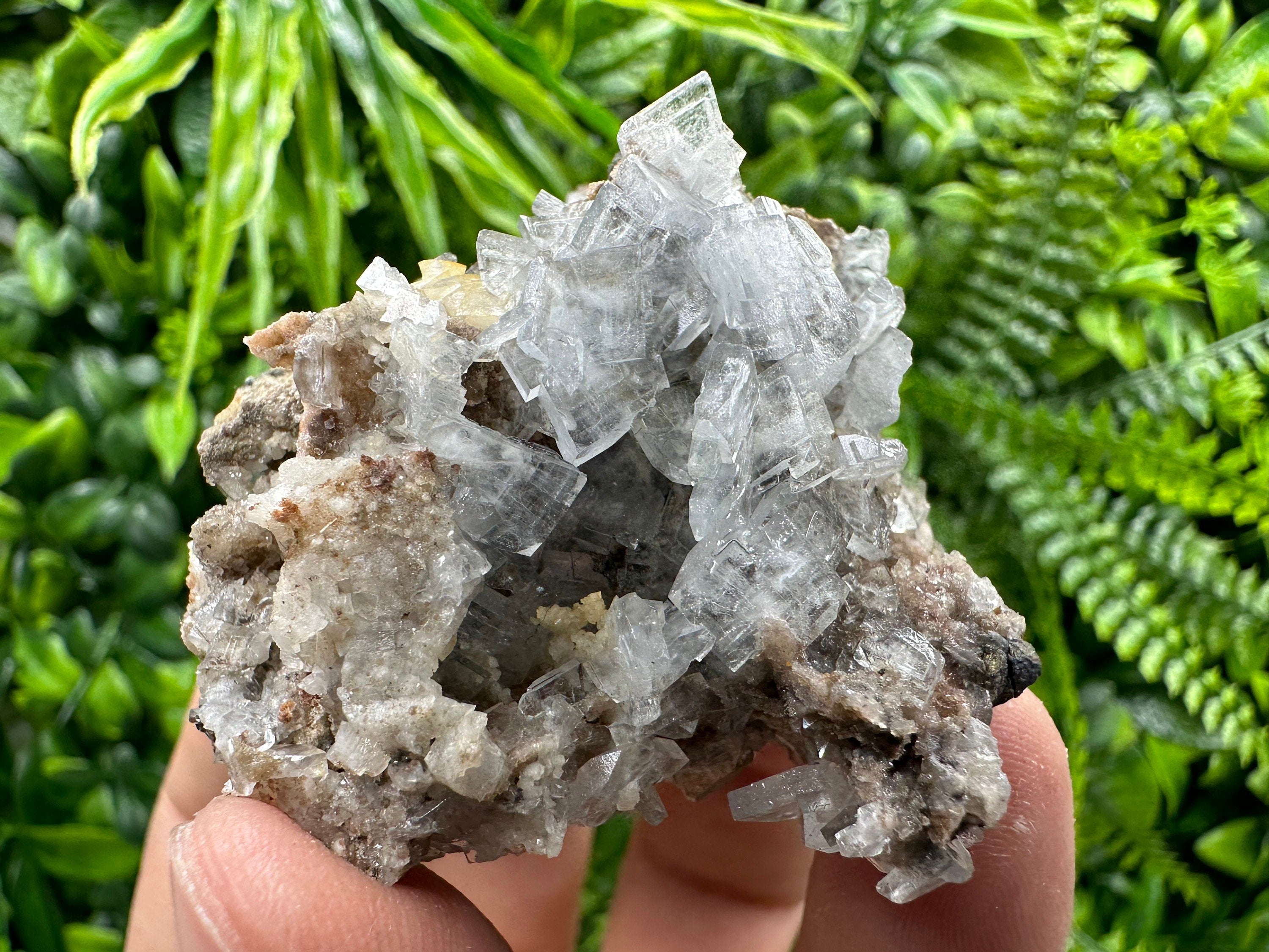 Blue Barite Mineral Specimen from Spain, Crystal Collection