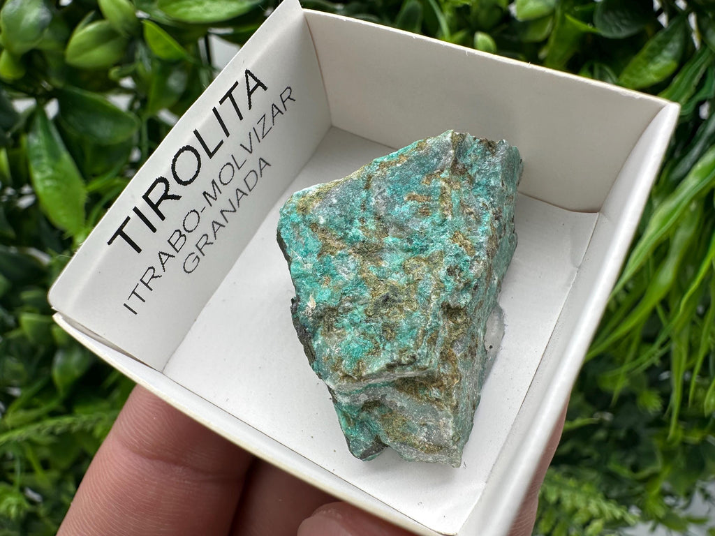 Rare Raw Tirolite Specimen: Granada Spain Mineral Collection
