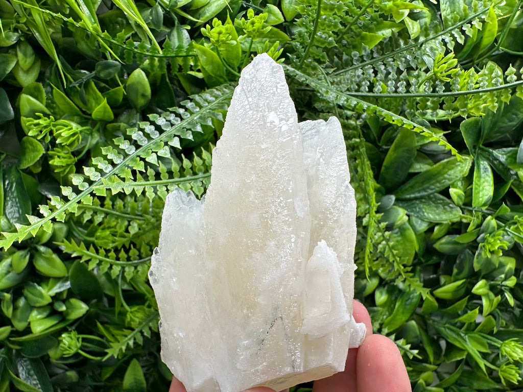 Rare UV Calcite Cluster: Djurcovo Mine, Bulgaria - Home Decor