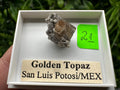 Golden Topaz Crystal, Mineral Specimen from Mexico