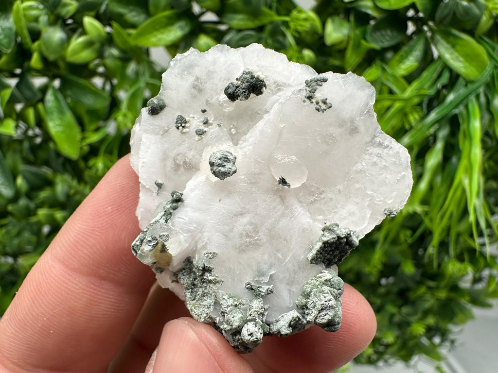 UV Mangano Calcite: Borieva Mine, Bulgaria Crystal Decor