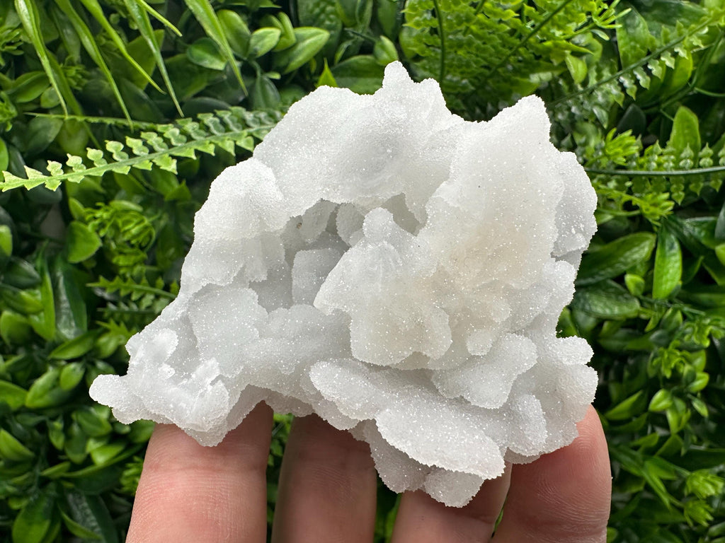 Chlorite Quartz Cluster, Chalcedony Mineral Specimen