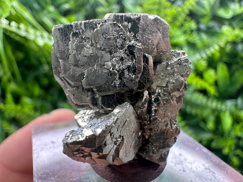 Rare Shiny Pyrite Crystal: Natural Fool's Gold Mineral Souvenir