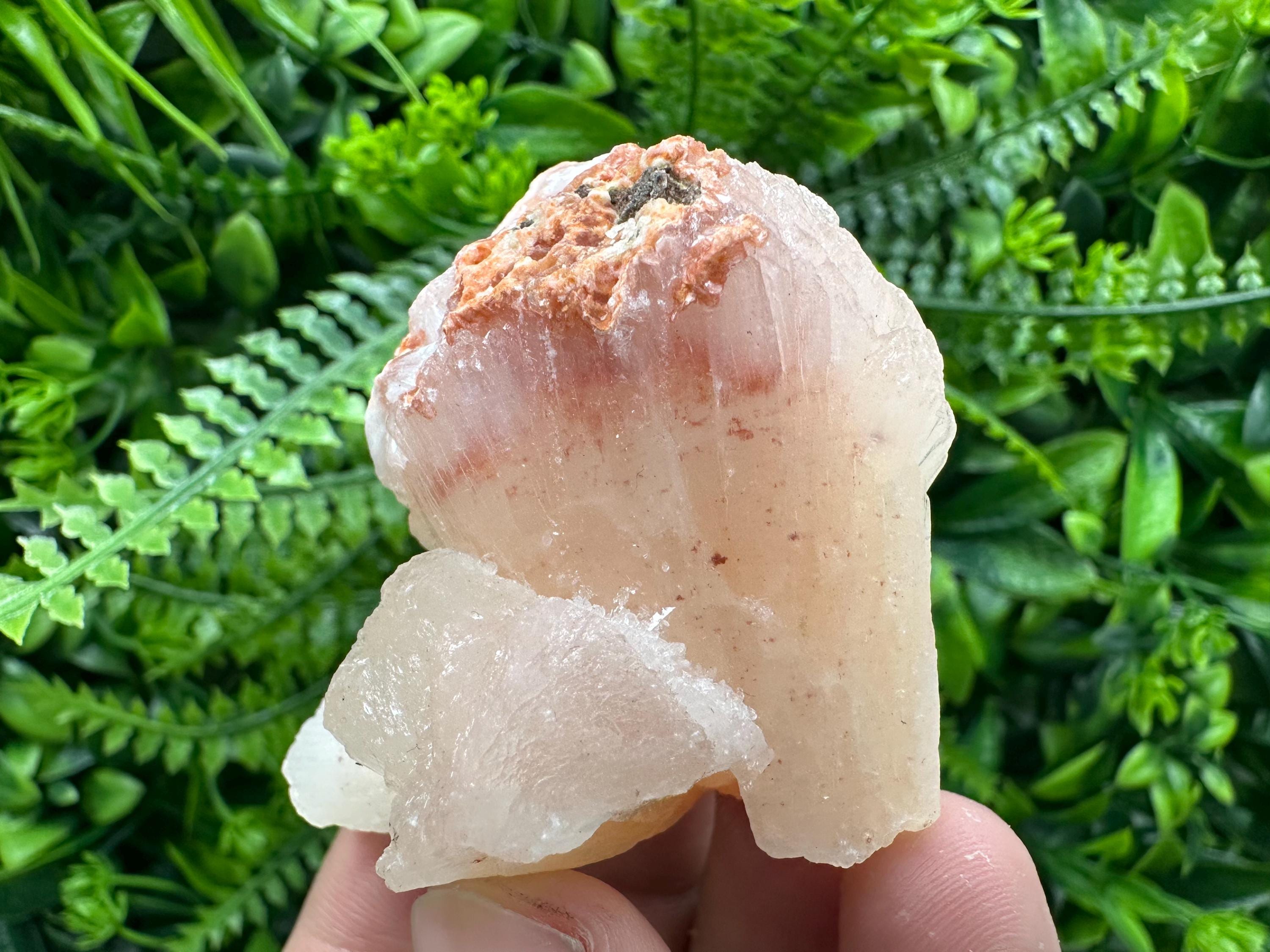 Stilbite Crystal on Matrix, India Minerals Specimen