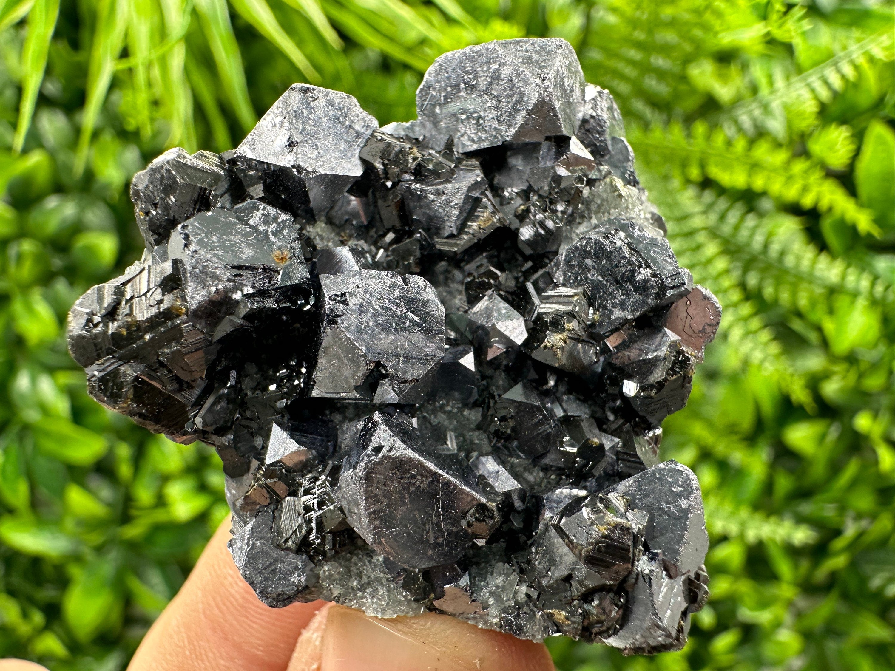 Galena Sphalerite on Quartz, Borieva Mine Mineral Specimen (4/4/2 cm)