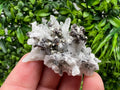 Stunning Pyrite on Quartz,Calcite from Borieva mine,Madan,Bulgaria,natural,collectible mineral specimen,home decor stone,collection crystal