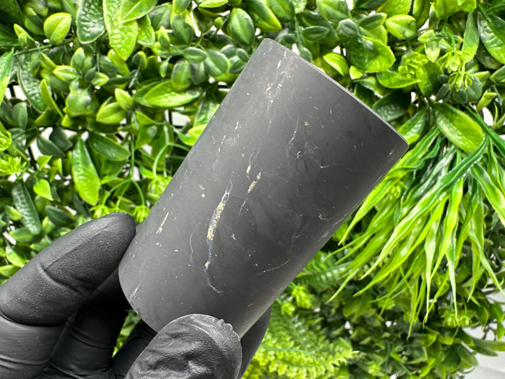 Shungite Cup (70mm): Unpolished Stone Water Cup