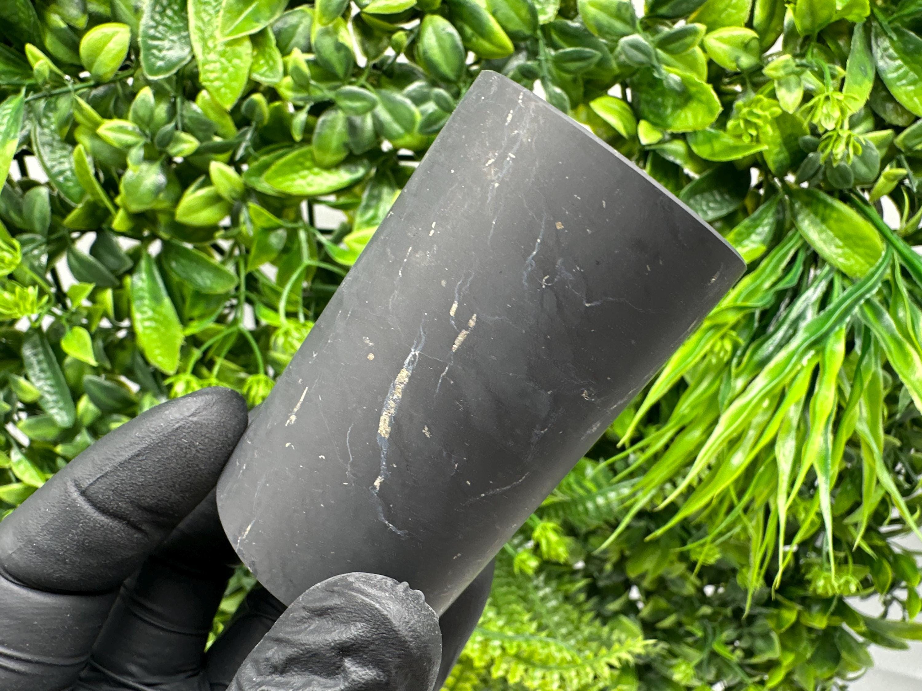 Shungite Cup (70mm): Unpolished Stone Water Cup
