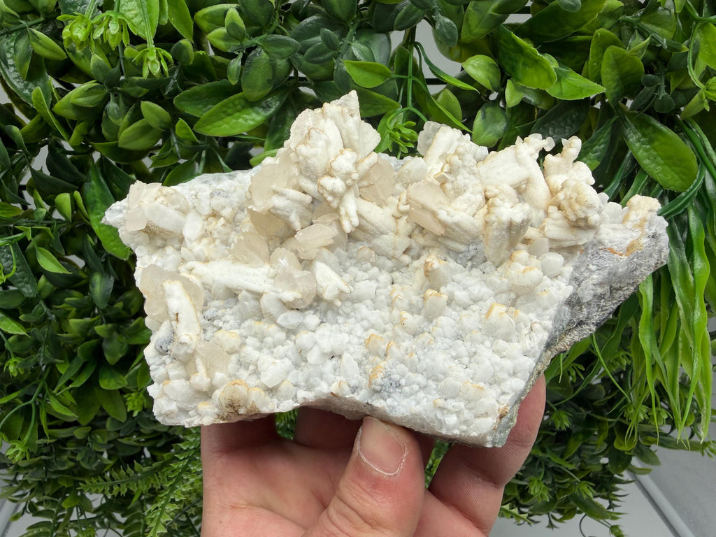 Calcite on Aragonite: Djurcovo Mine, Bulgaria Healing Crystal