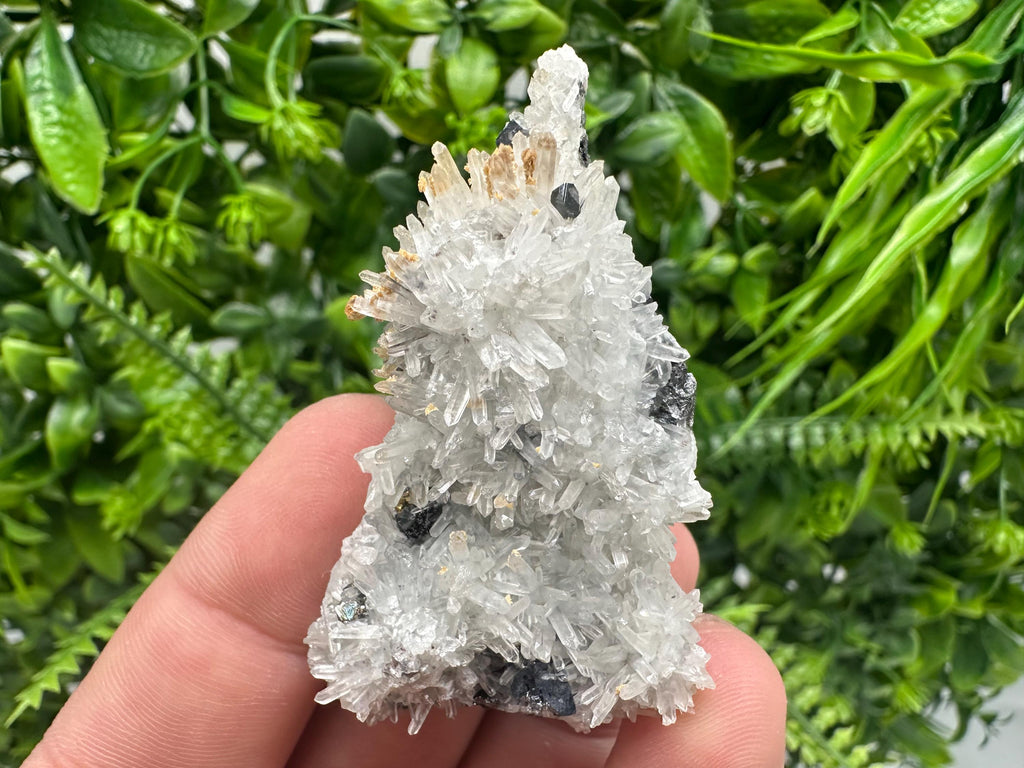 Quartz Sphalerite Siderite Specimen: Bulgaria Home Decor Stone