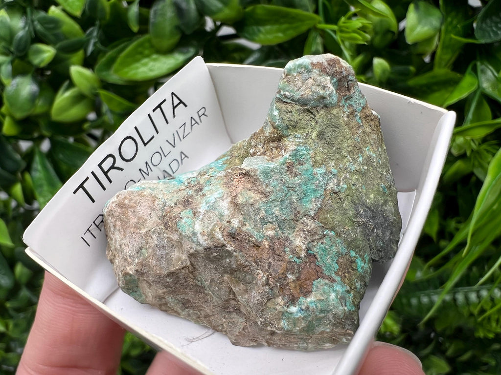 Rare Raw Tirolite Mineral Specimen: Granada, Spain (4/3.5 cm)