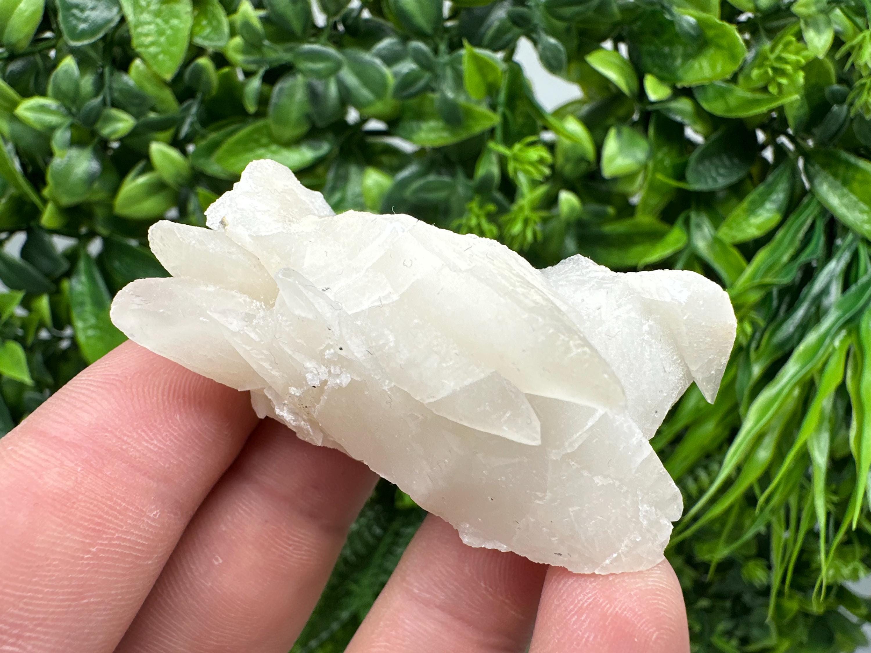 Calcite on Aragonite: Djurcovo Mine, Bulgaria Crystal (6/3/3cm)