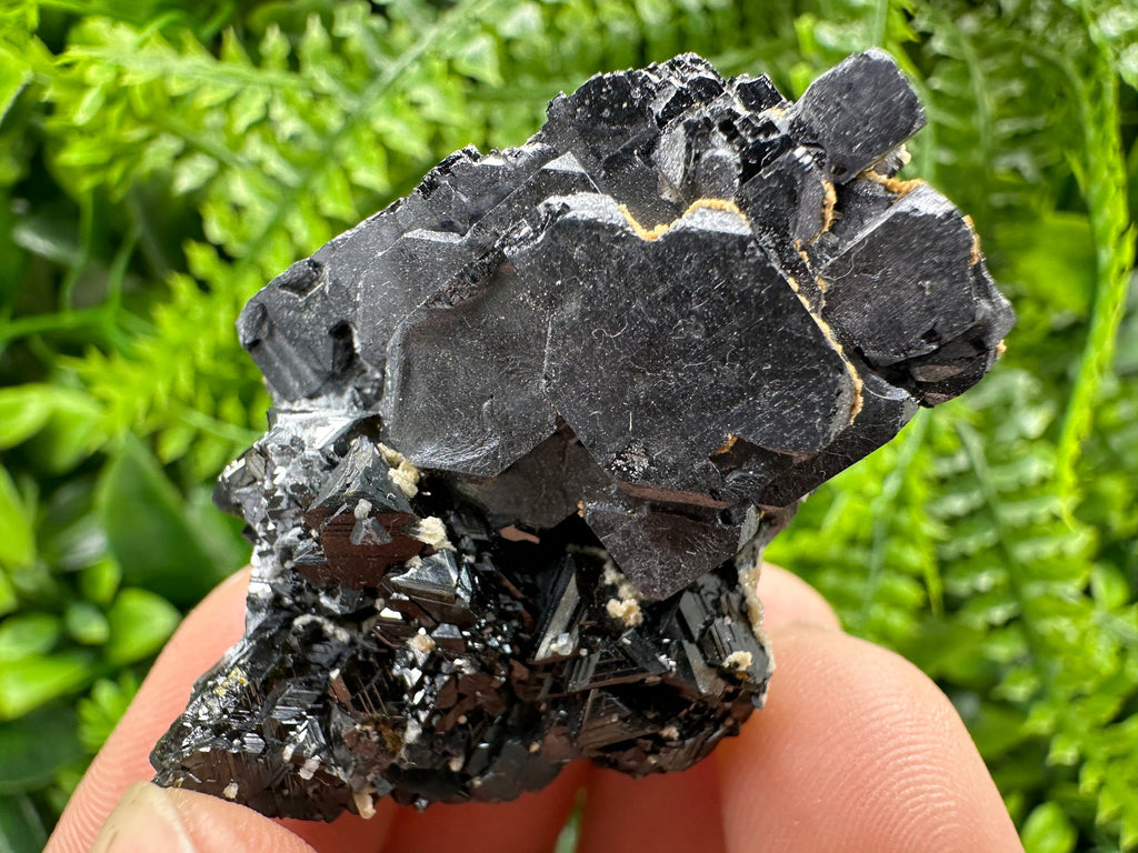 Skeletal Galena on Sphalerite, Natural Crystal Home Decor