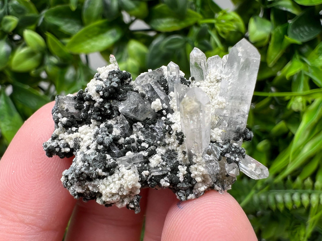 Stunning Quartz whit Chlorite,Epidote included from Borieva mine,Madan,Bulgaria,natural,collection mineral specimen,home decor stone,gift