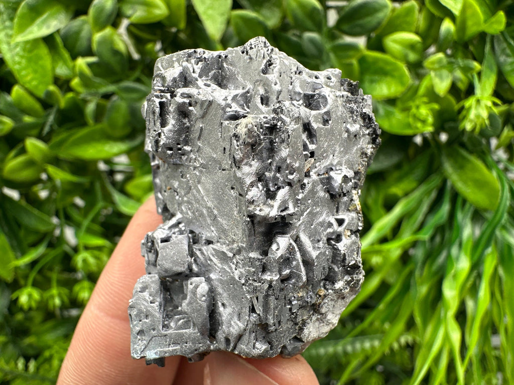 Skeletal Galena on Sphalerite, Bulgarian Crystal Mineral Specimen
