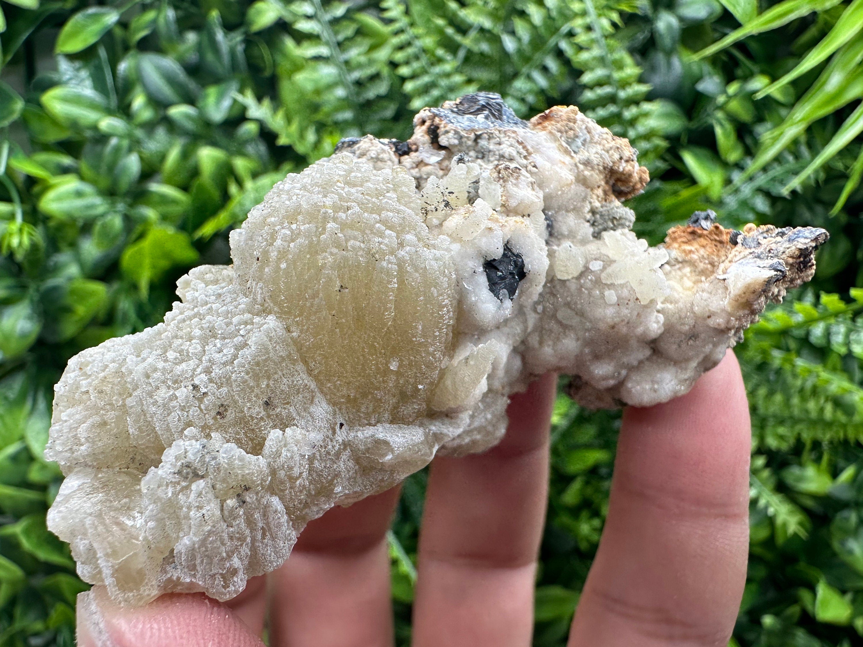 Rare Calcite Cluster: Madan Bulgaria Mineral Souvenir