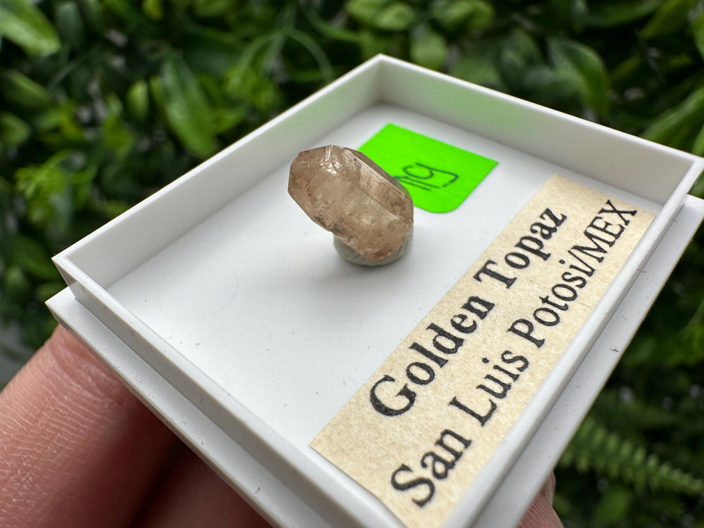 Golden Topaz Crystal, Mineral Specimen from Mexico
