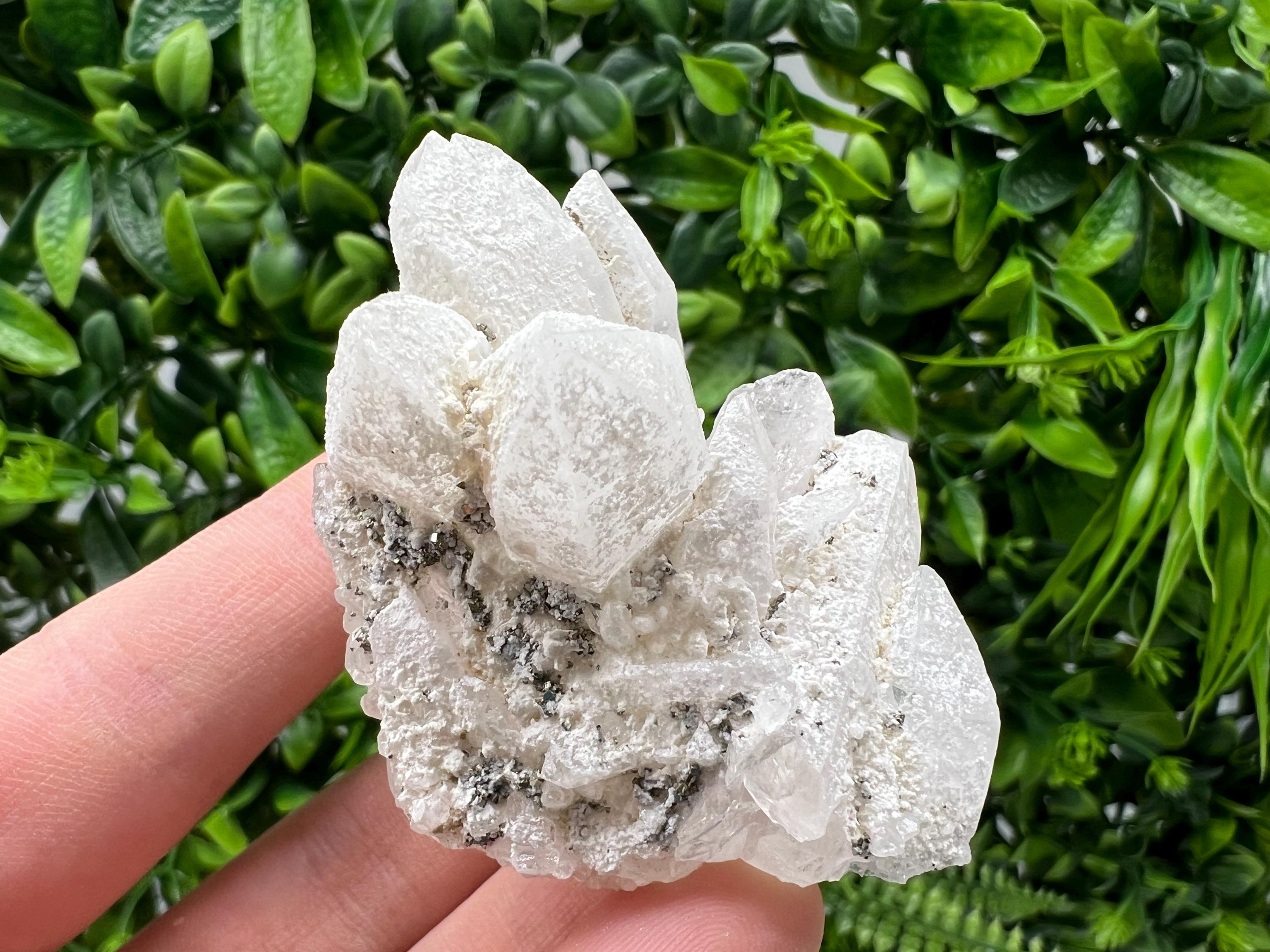 Quartz with Pyrite, Krushev Dol Mine, Bulgaria, Home Decor Stone