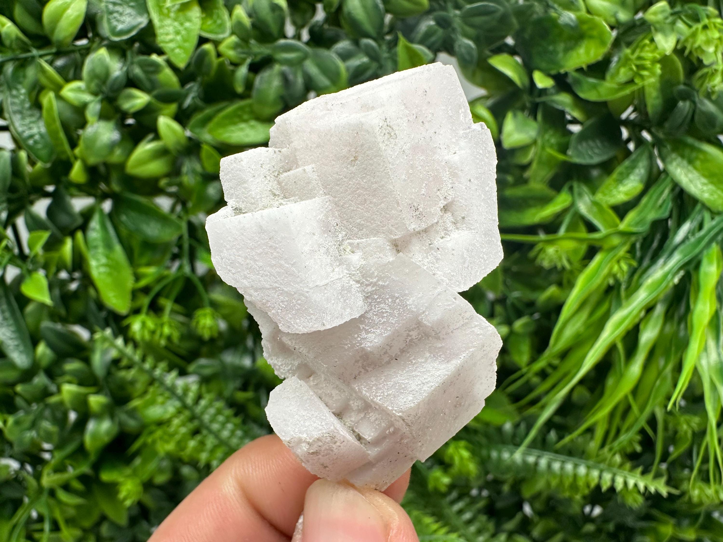 Fluorescent Mangano Calcite Specimen: Rhodopes Bulgaria Mineral