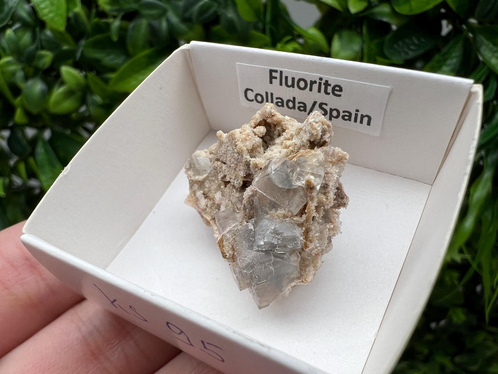 Raw Green Fluorite Cluster, Meditation Stone (2.5/3 CM)
