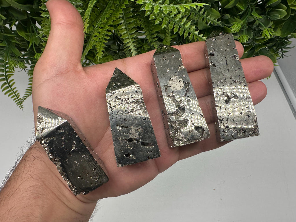 Pyrite Tower from Peru,Pyrite,Gold PYRITE tower,natural Pyrite shiny Pyrite home decor stone gift mineral,collectibl,Pyrite,Mineral specimen