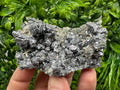 Stunning Shiny Galena,Sphalerite on needle Quartz,from Borieva mine,Bulgaria natural mine Souvenir crystal,collectors speciment,gift,stone