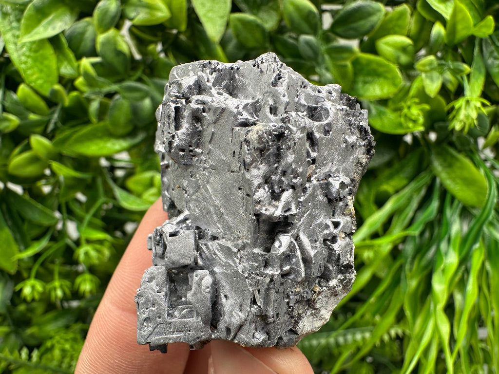Skeletal Galena on Sphalerite, Bulgarian Crystal Mineral Specimen