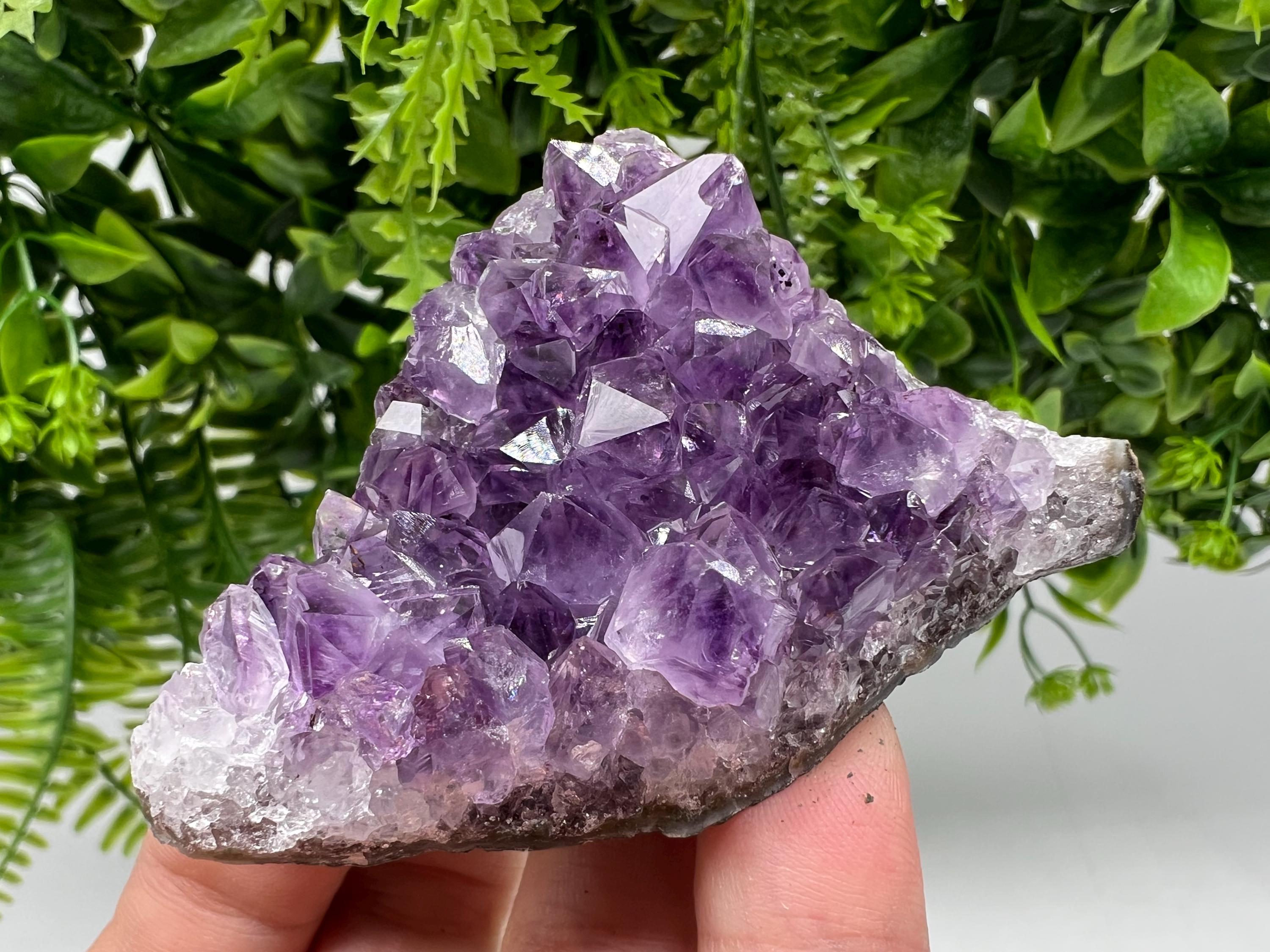 Stunning,Purple Amethyst from Uruguay,Natural Amethyst,Purple crystal,Pyrple Quartz,Crystal from Uruguay,Home decor,Energy crystal,Phantoms