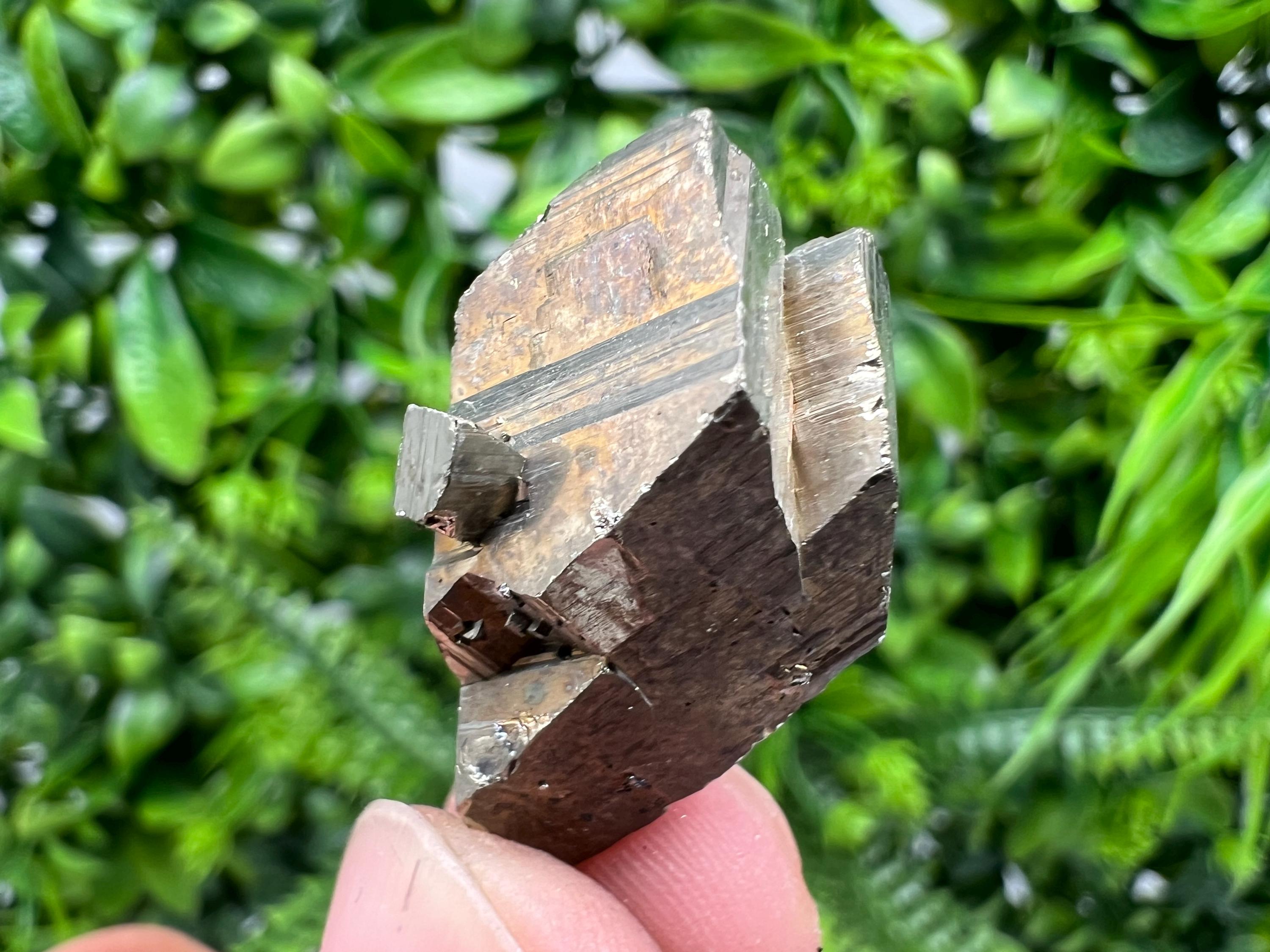 Rare Pyrite Crystal Specimen: Borieva Mine, Bulgaria