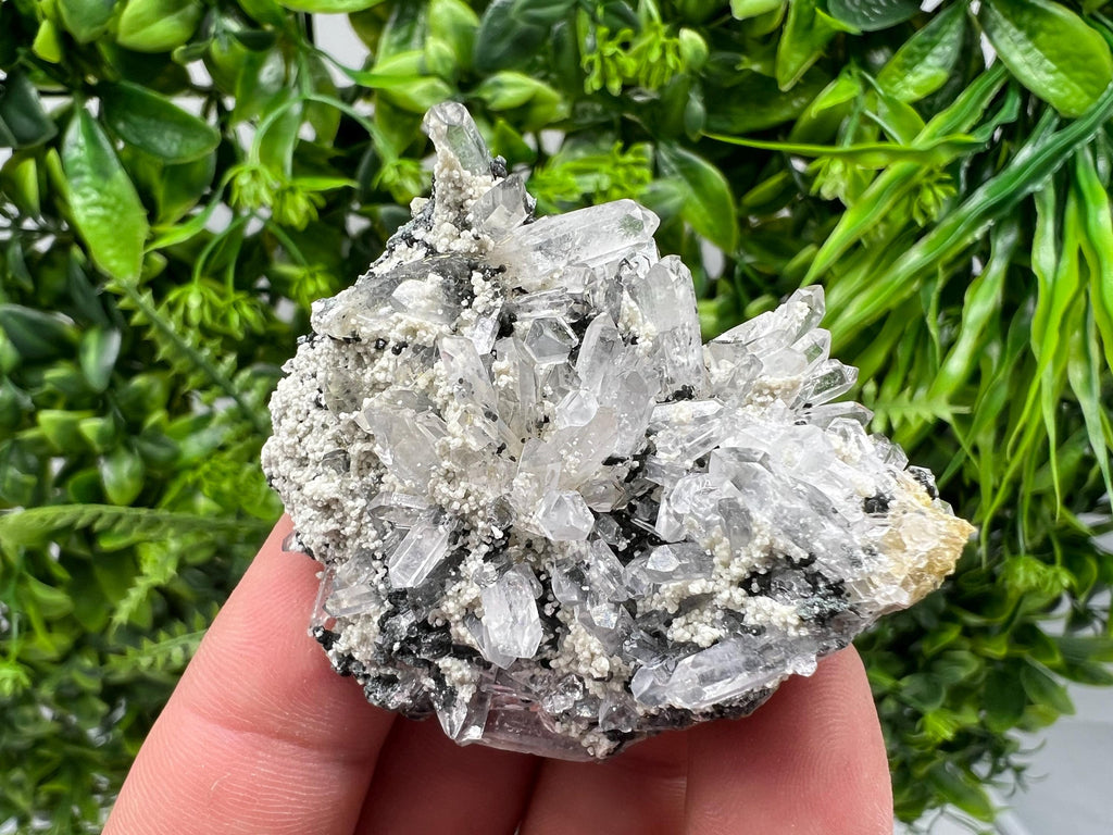 Chlorite Epidote Quartz Mineral Specimen, Borieva Mine, Bulgaria