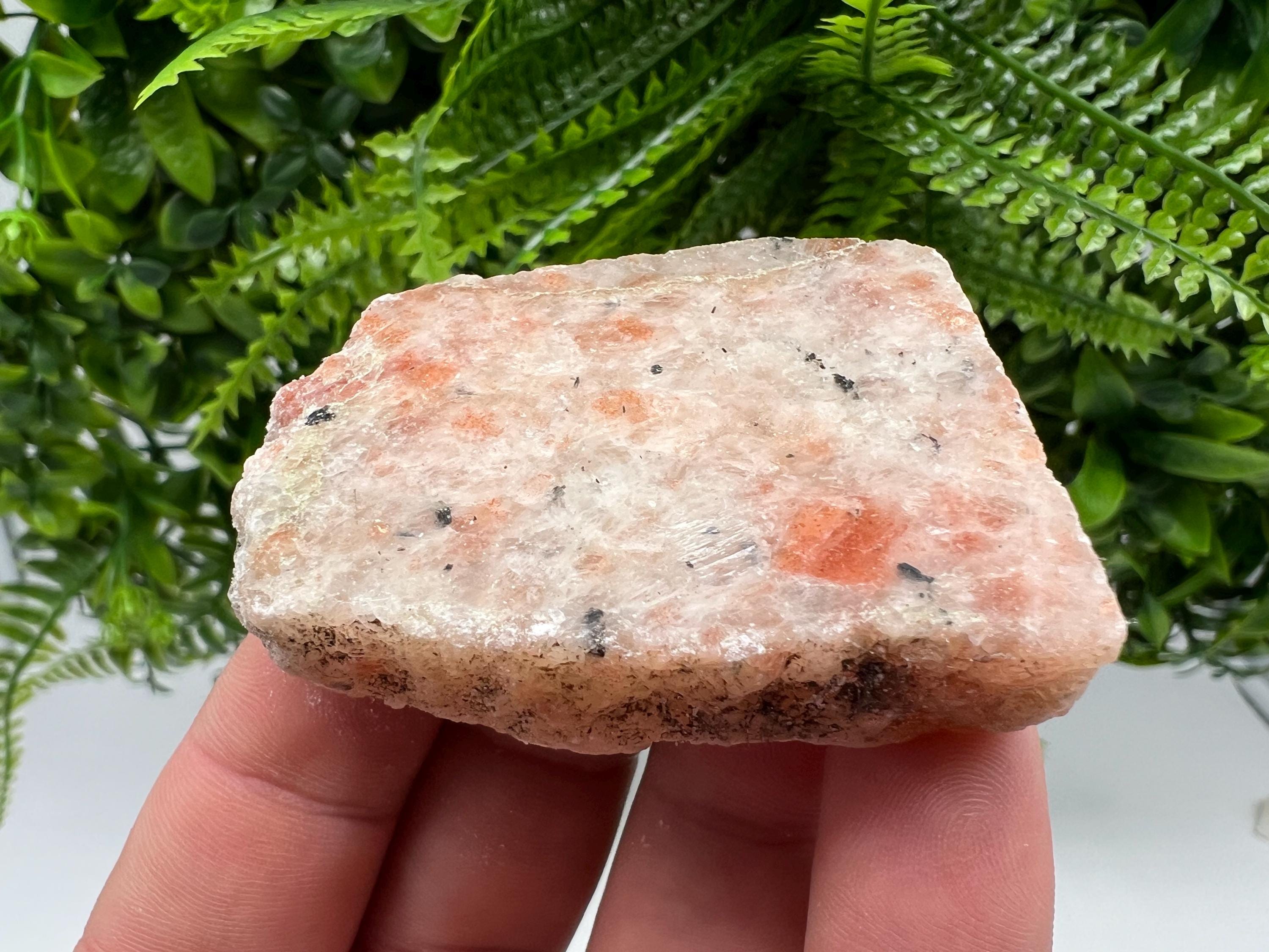 Polished Sunstone Slab: Mineral Specimen, Chakra Stone