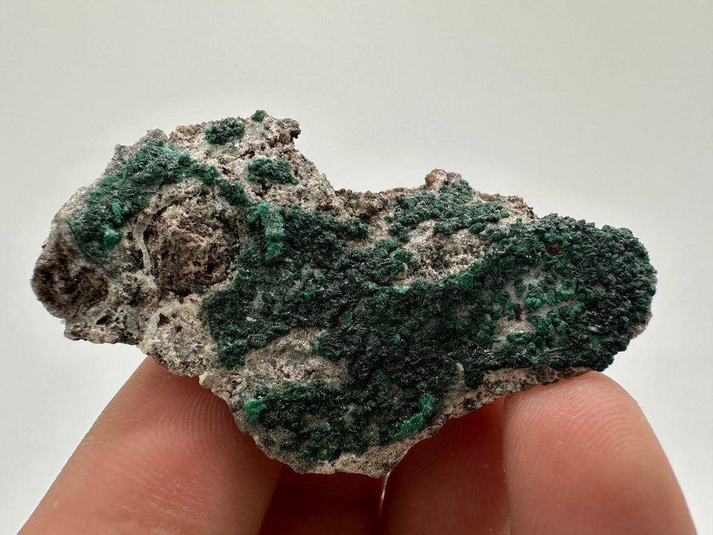 Green Malachite Crystal Specimen from Congo