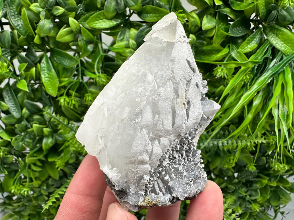 Transparent Quartz with Chlorite, Madan Bulgaria Mineral Specimen