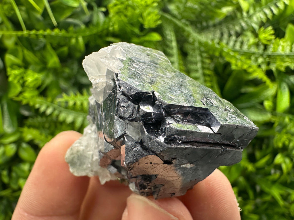 Quartz Galena Calcite Specimen: Borieva Mine, Bulgaria