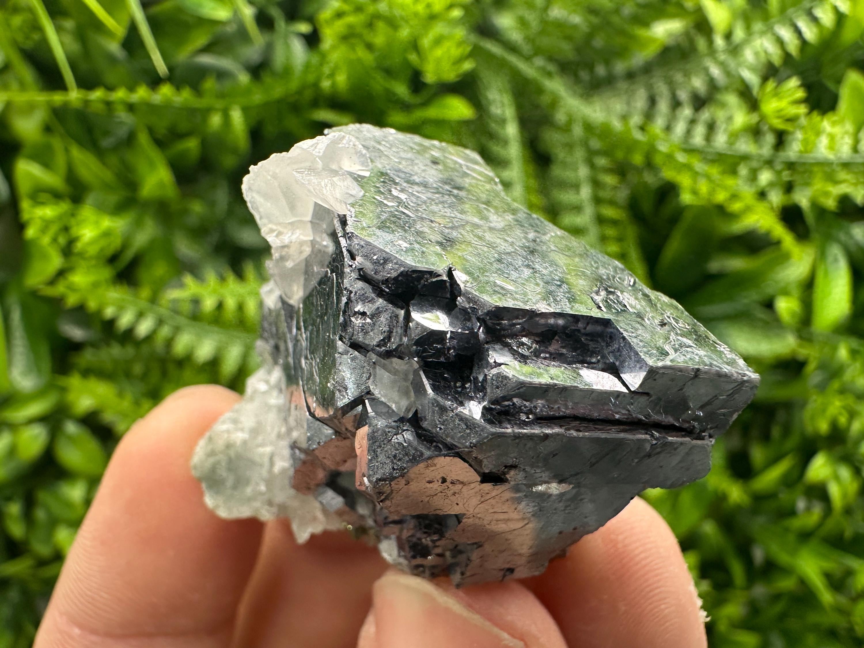 Quartz Galena Calcite Specimen: Borieva Mine, Bulgaria