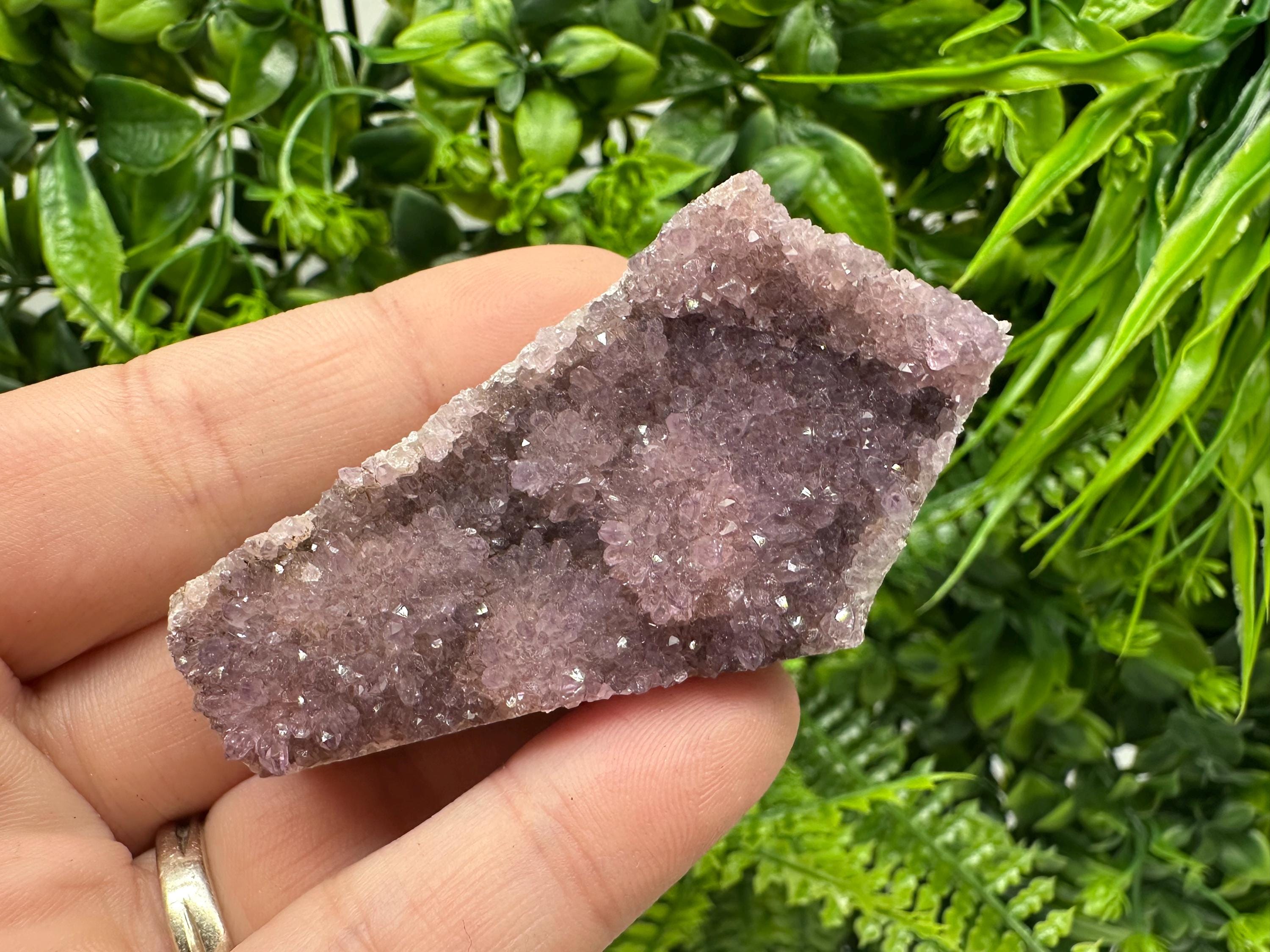 Alacam Amethyst Specimen: Turkish Quartz Cluster, Home Decor Crystal