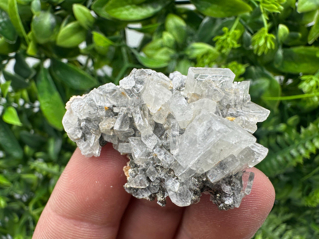 Large Barite Cluster with Marcasite on Chalcedony - Androvo Mine, Bulgaria