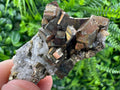 Pyrite on Quartz Specimen, Borieva Mine, Bulgaria