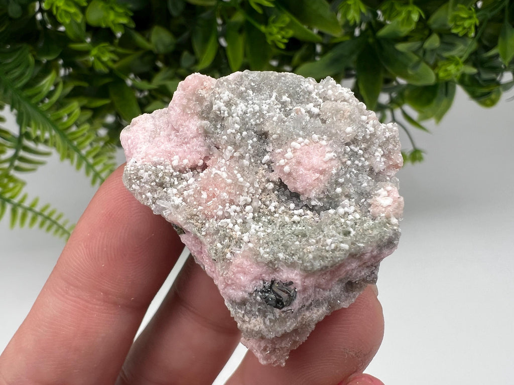 RARE Rhodochrosite with Calcite, Starnica Mine, Bulgaria