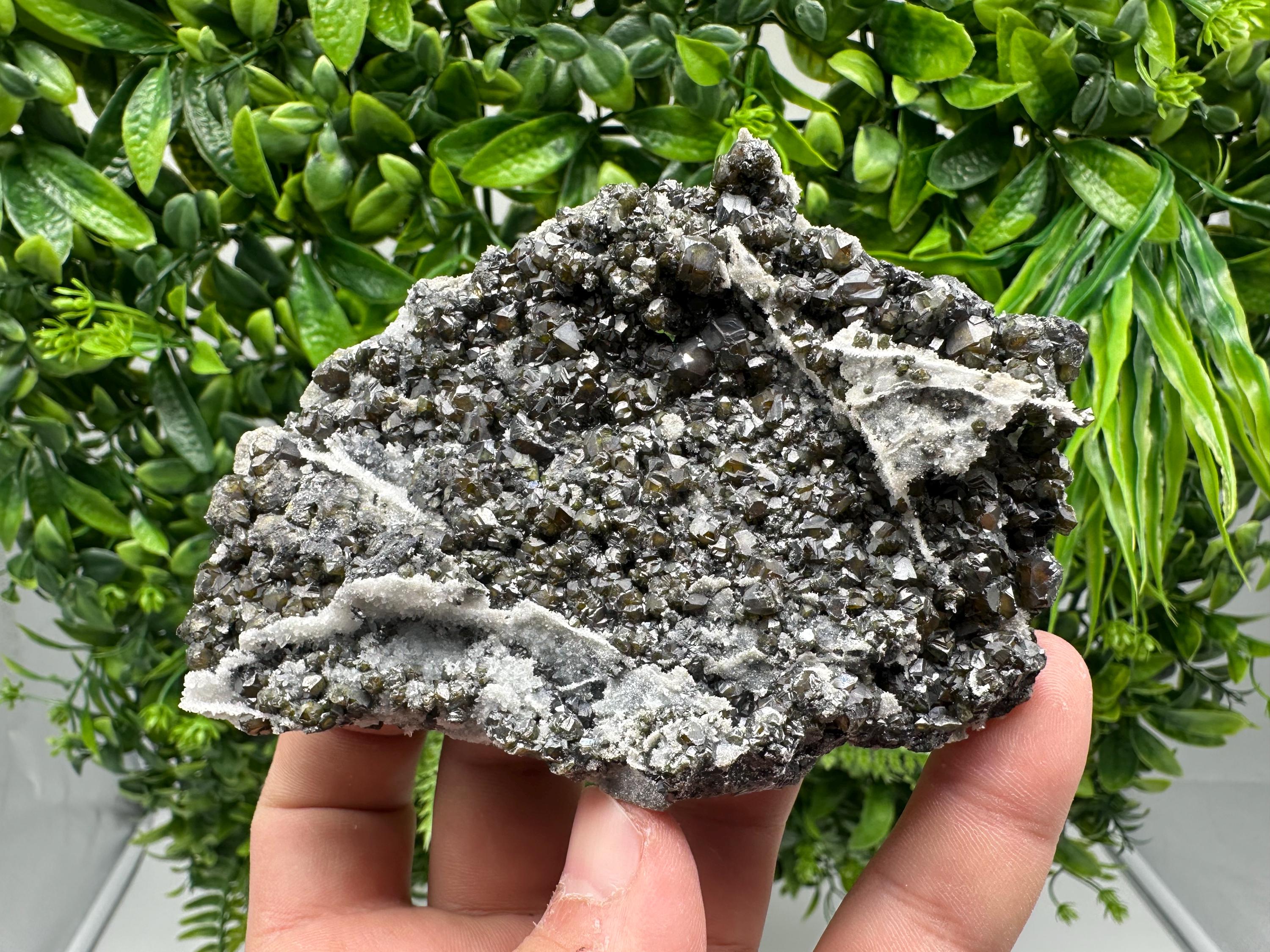 Cleiophane Sphalerite Specimen: Transparent Yellow Green Crystal