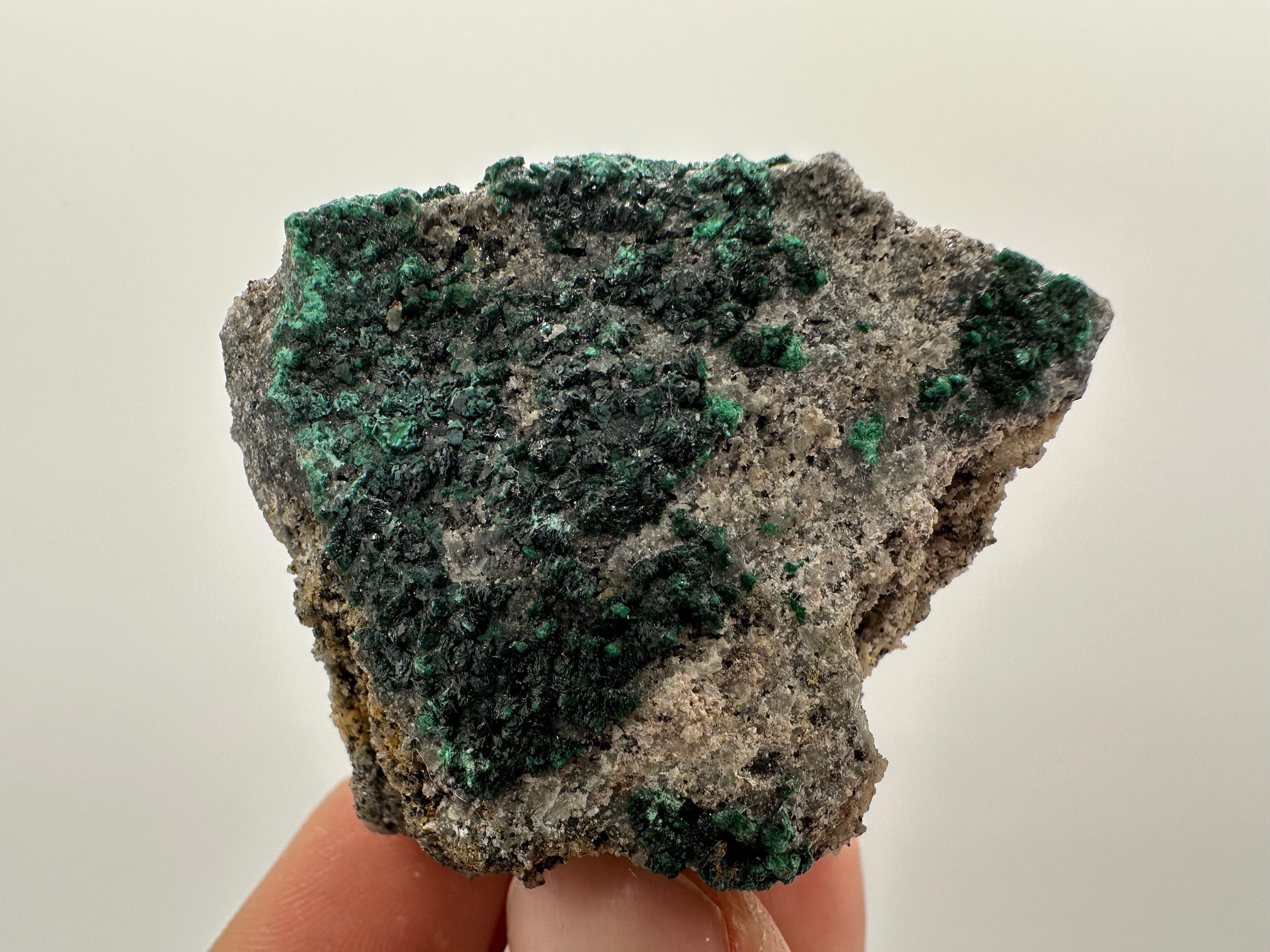 Green Polished Malachite Crystal, Congo Minerals, Chakra Stone