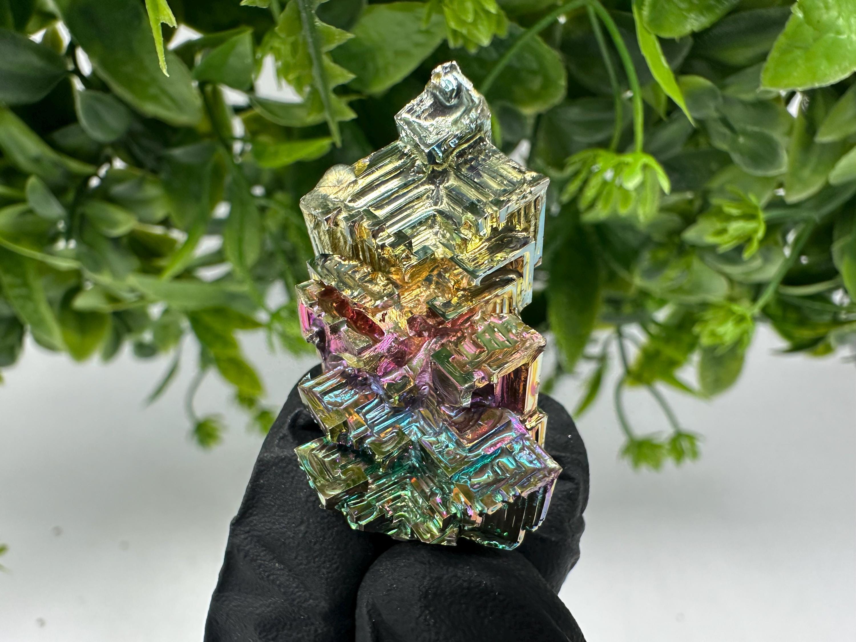 Rainbow Bismuth Crystal: Rare Gemstone Specimen,wholesale Bismuth