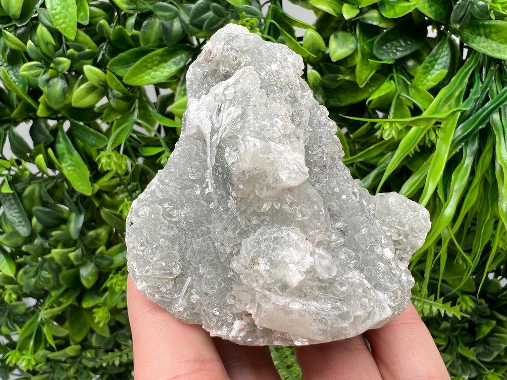 Natural Chalcedony Specimen, India Crystals, Home Decor