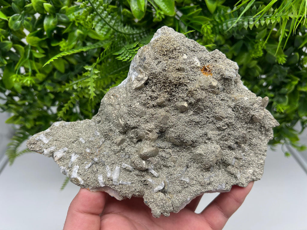 Barite Marcasite Cluster on Chalcedony - Androvo Mine, Bulgaria