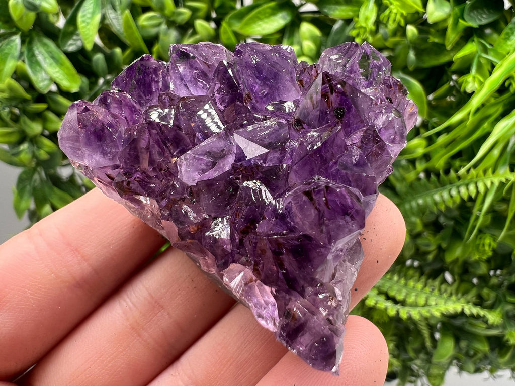 Uruguay Amethyst Crystal: Purple Quartz Phantom - Home Decor