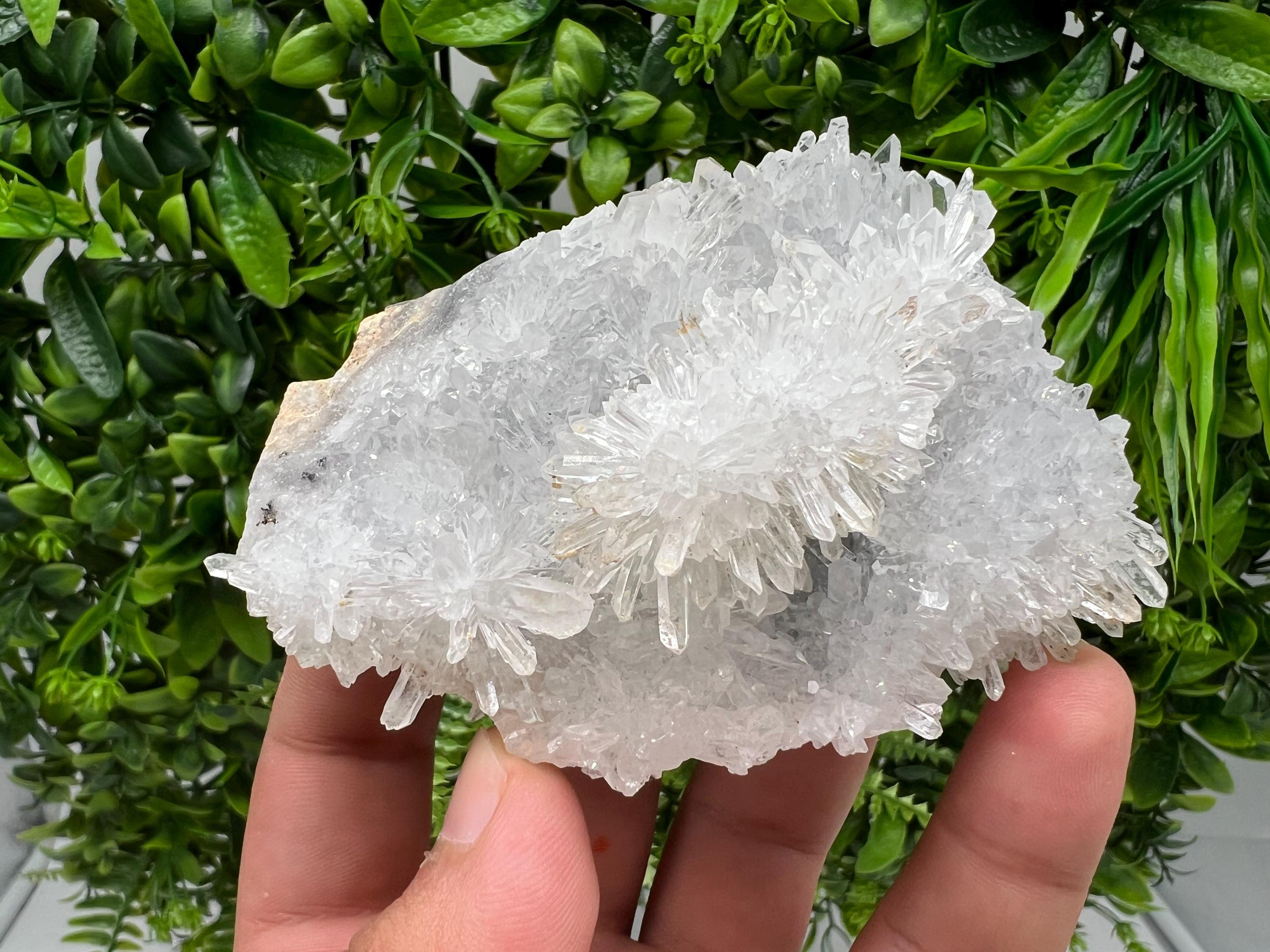 Wonderful Transparent Quartz on Chlorite Matrix,From Borieva mine,Madan,Bulgaria,Quartz,Quartz crystal,mineral specimen,collection quartz
