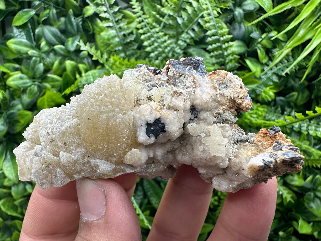 Rare Calcite Cluster: Madan Bulgaria Mineral Souvenir