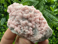 Rhodochrosite with Quartz Crystals: Starnica Mine, Bulgaria