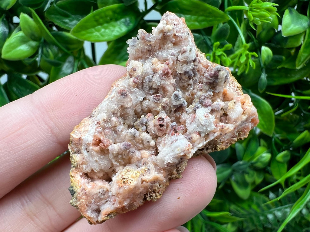 Moroccan Red Chalcedony Crystal Specimen: Rare Mineral Gift